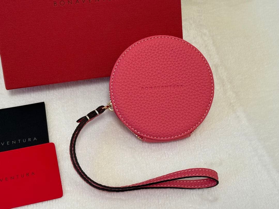 新品★完売再販なし★ボナベンチュラ★ファスナー付小物入れチャーム★小銭入れ
