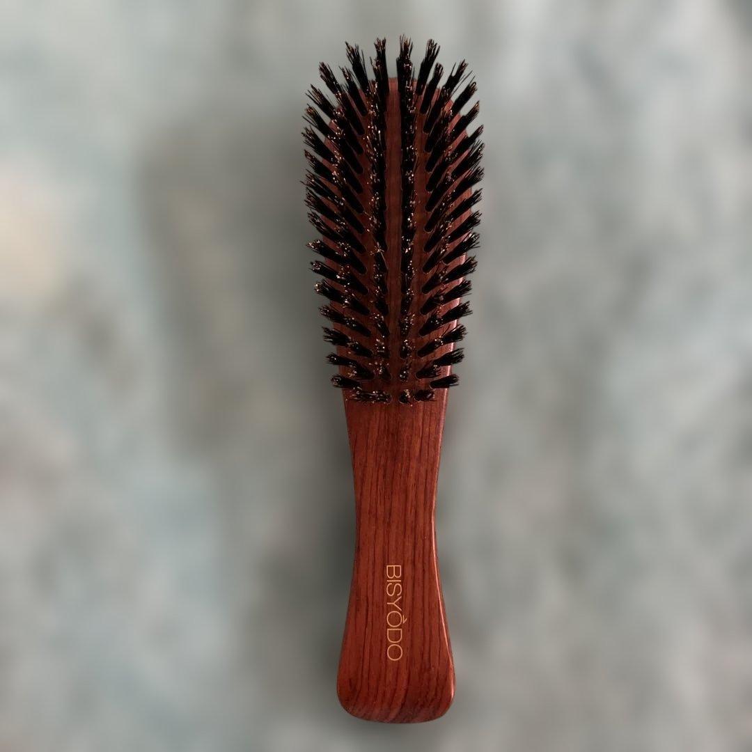 美粧堂　天然毛ヘアブラシ