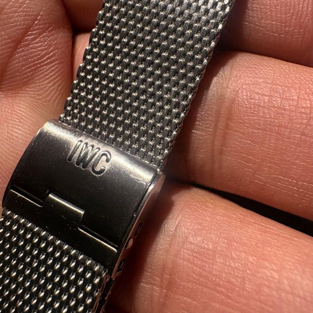 IWC 純正ミラネーゼブレス　オールドインターに！18ミリ