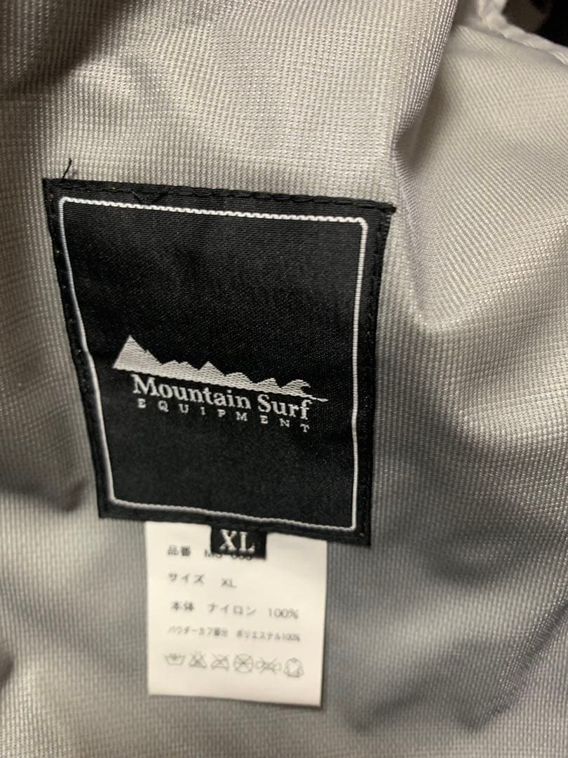 h*o様 mountain surf xl bc ビブパンツ　バックカントリー