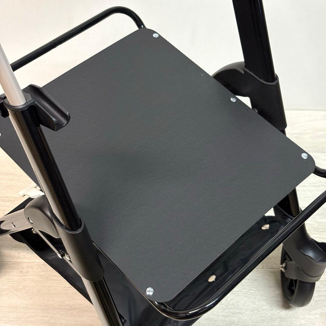 【AURULA】 幸和製作所 前押しカート WCS01-BK　ショッピングカート