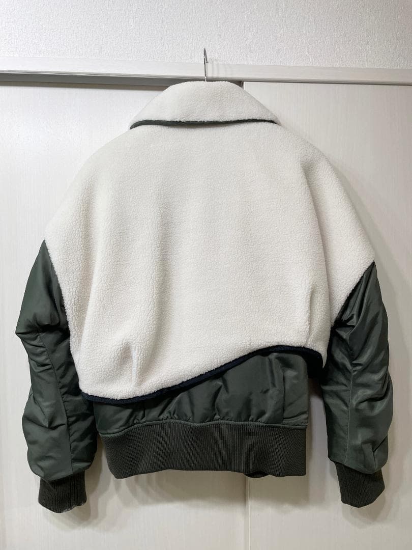 UN3D. ボアドッキングブルゾン 36サイズ