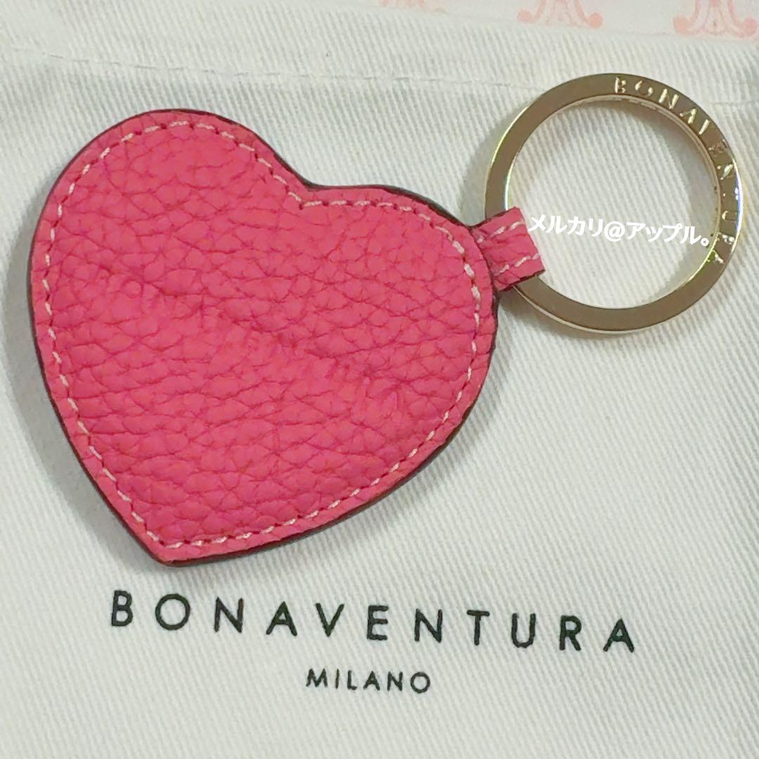BONAVENTURA ボナベンチュラ　ハート キーホルダー シュリンク レザー