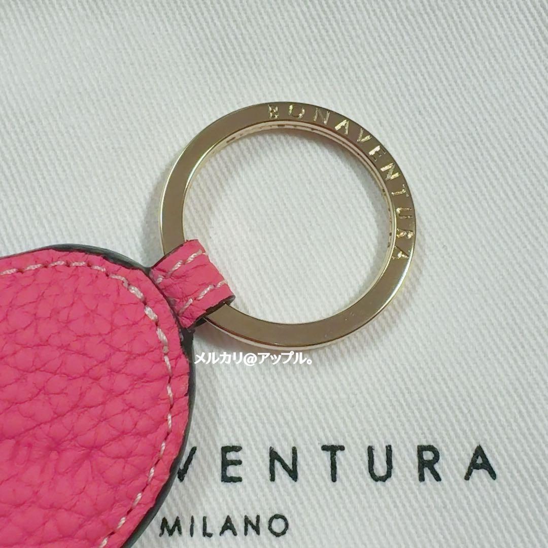 BONAVENTURA ボナベンチュラ　ハート キーホルダー シュリンク レザー