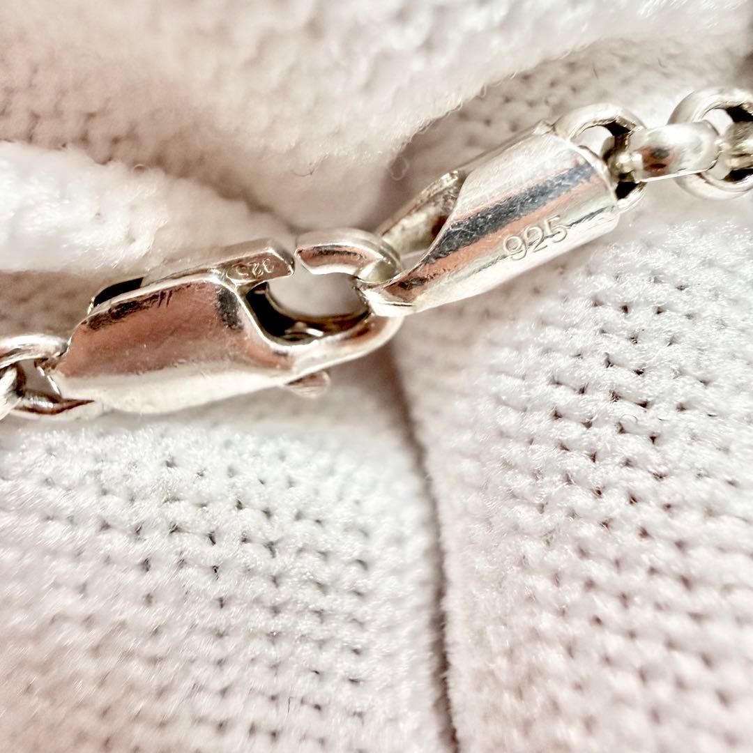 極美品 GUCCI グッチ シルバー 925 プレート Gロゴ ネックレス