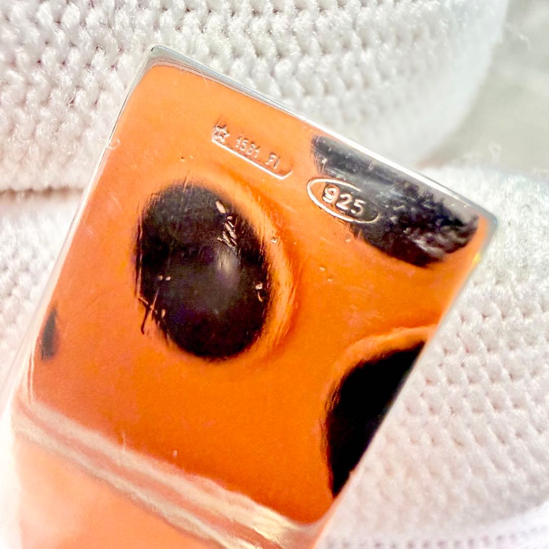 極美品 GUCCI グッチ シルバー 925 プレート Gロゴ ネックレス