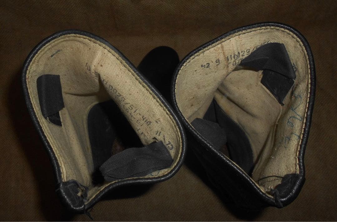 WW2 ロシア軍 ソ連軍 大戦型 革製 ジャックブーツ 27センチ 極上品