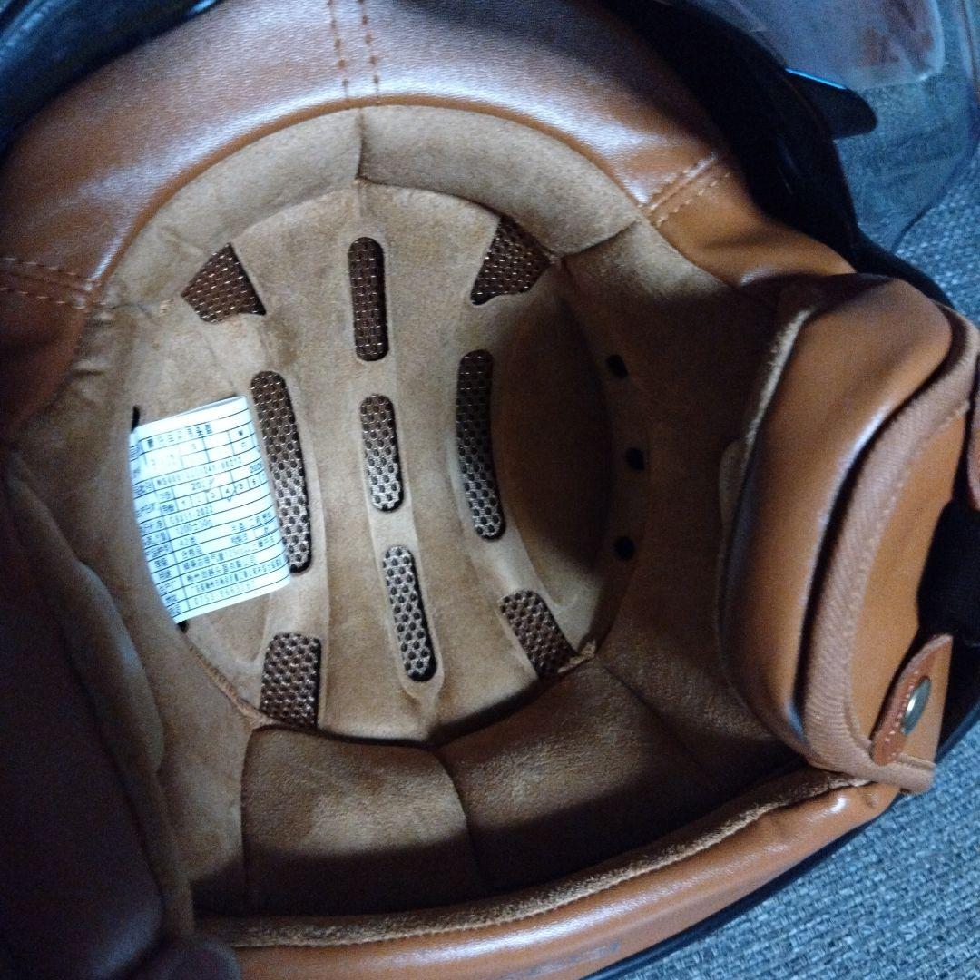 未使用品BEONマットブラックジェットヘルメットL