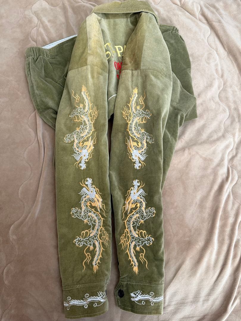 HUMBER USS 虎 vintage 別珍 日本限定スカジャン unisex