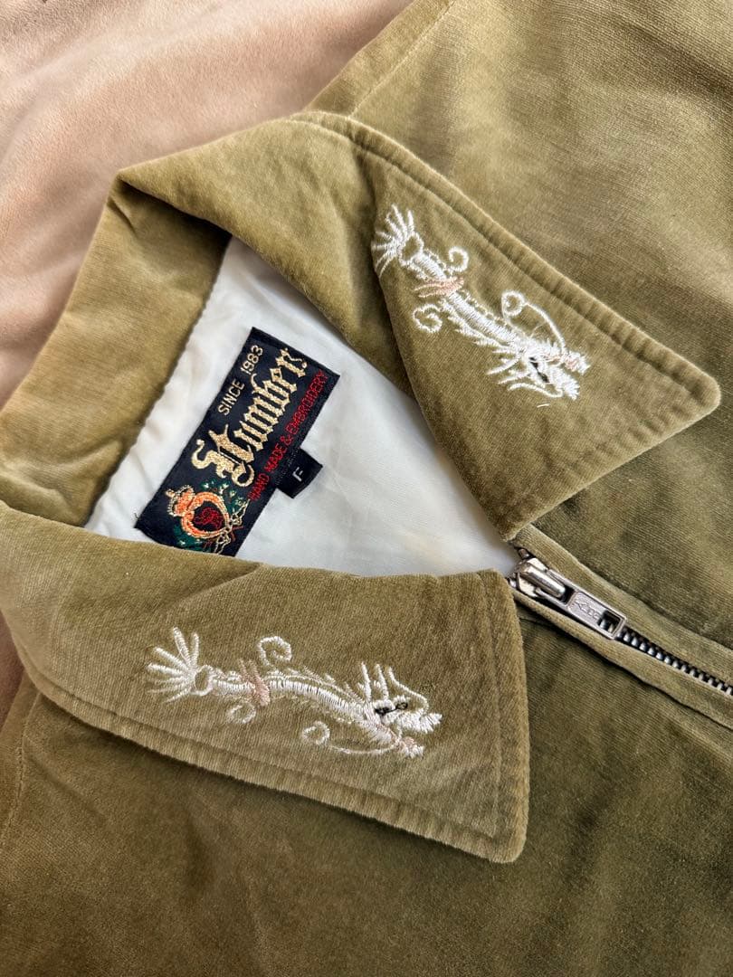 HUMBER USS 虎 vintage 別珍 日本限定スカジャン unisex