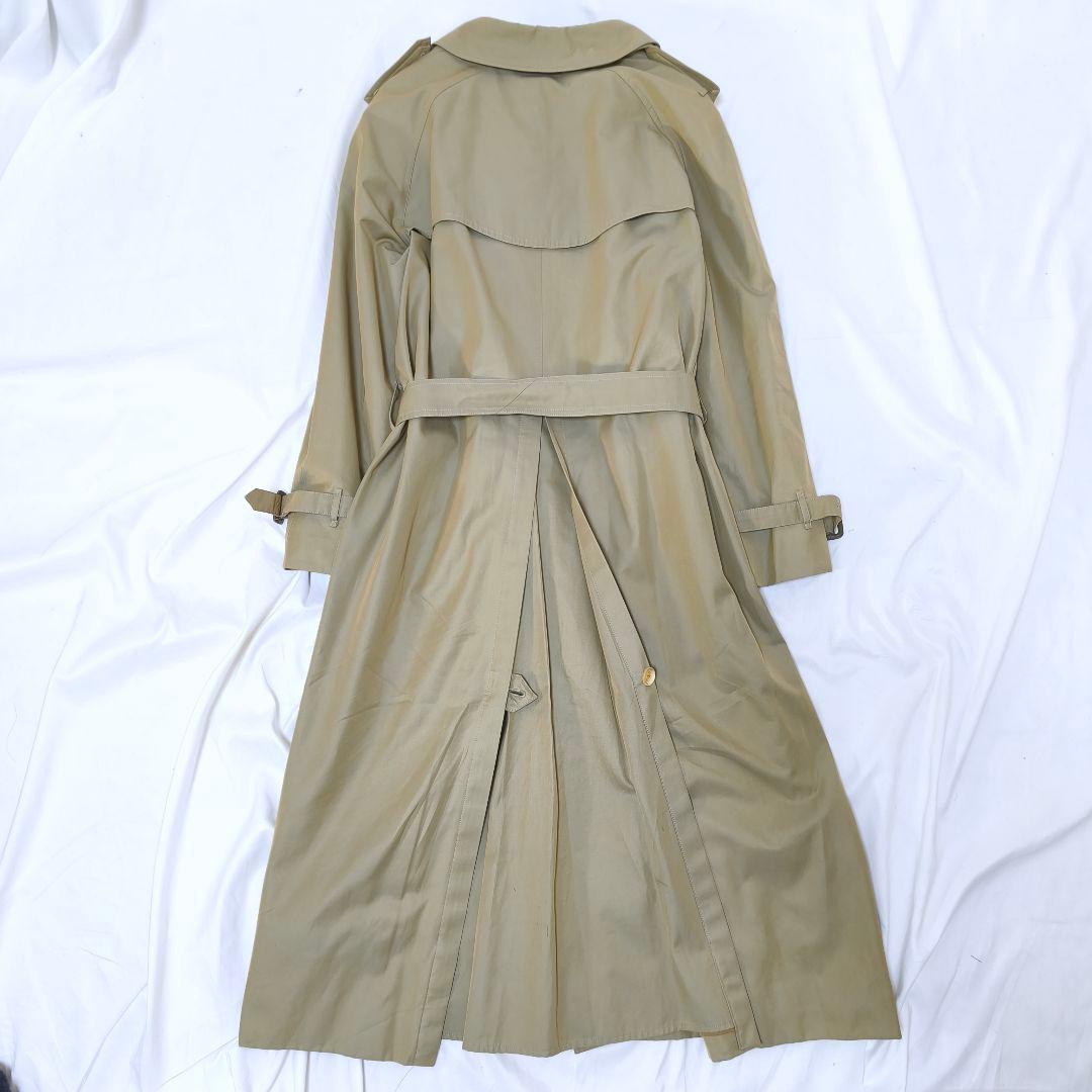 希少美品✨バーバリープローサム ライナー付 ロングトレンチコート カーキ