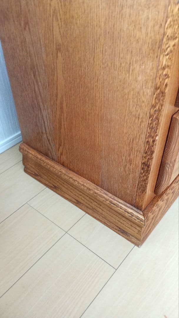 【希少・総無垢オーク心材】アメリカ輸入チェスト
