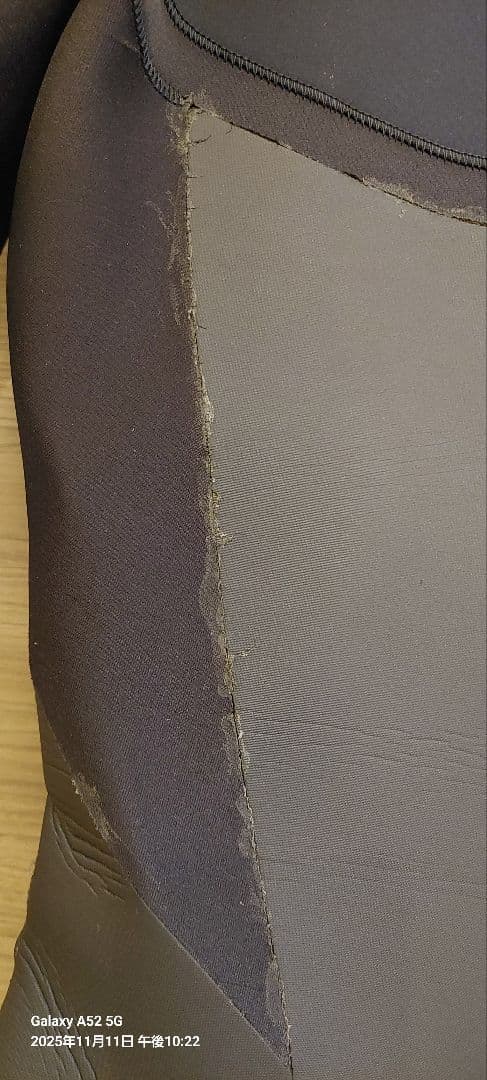 BEWET ブラック　セミドライスーツ 長袖