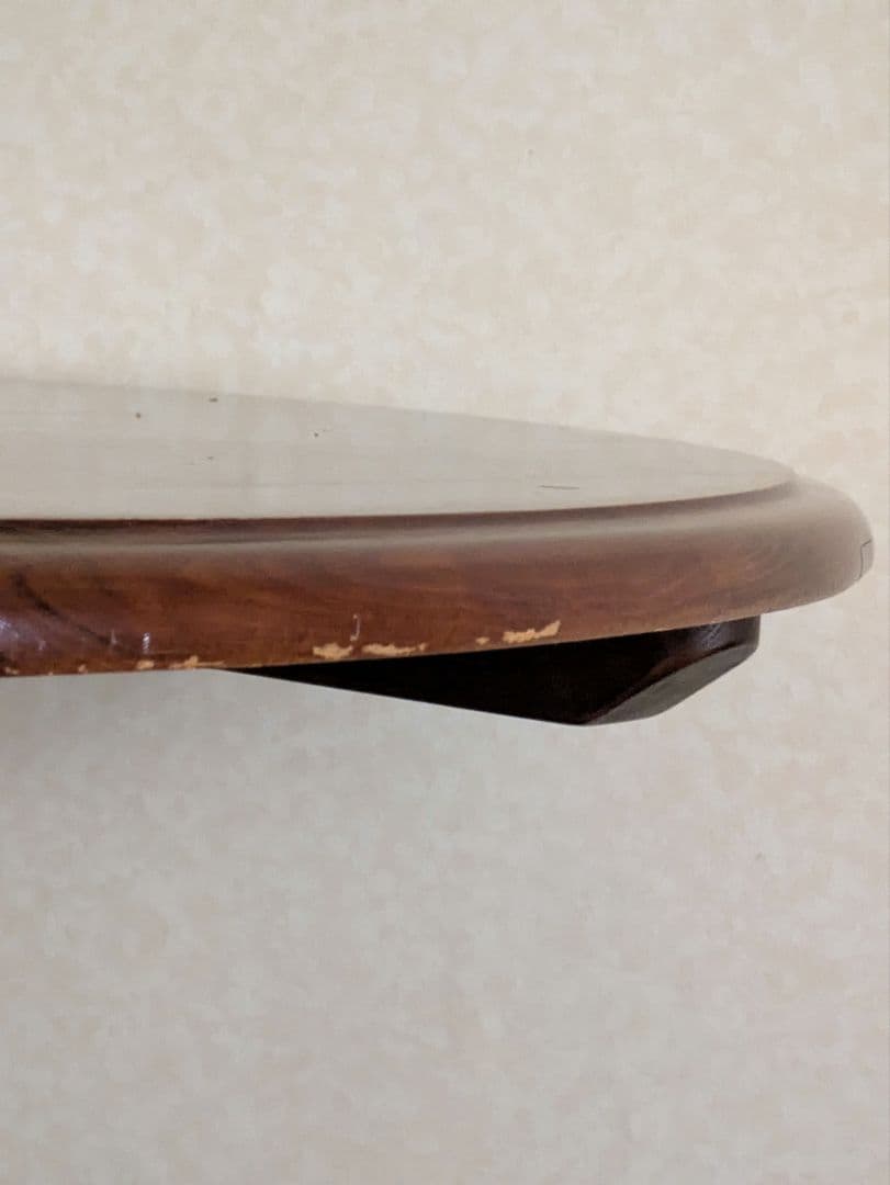 柏木工 ラウンドテーブル ヴィンテージ品 送料込・匿名配送