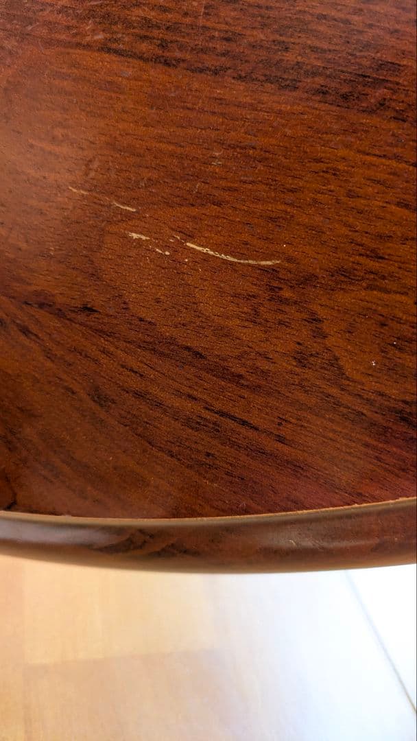 柏木工 ラウンドテーブル ヴィンテージ品 送料込・匿名配送