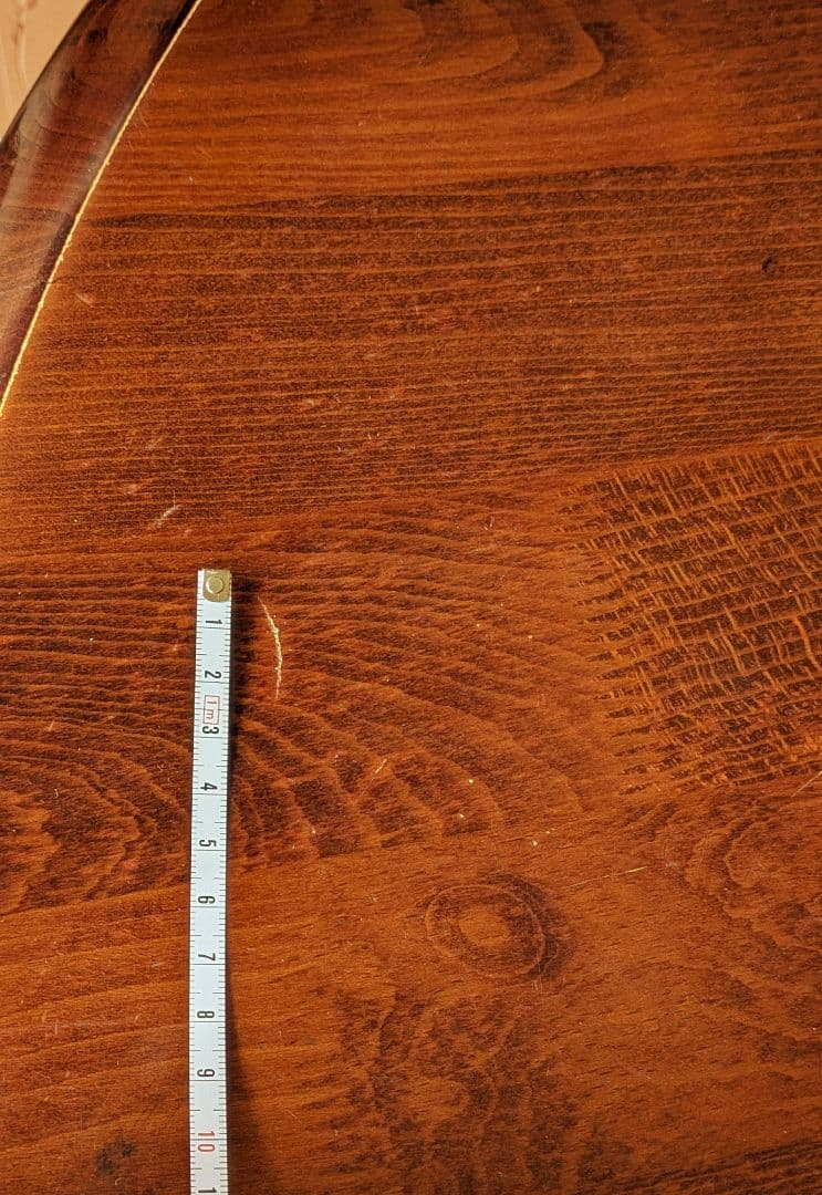 柏木工 ラウンドテーブル ヴィンテージ品 送料込・匿名配送