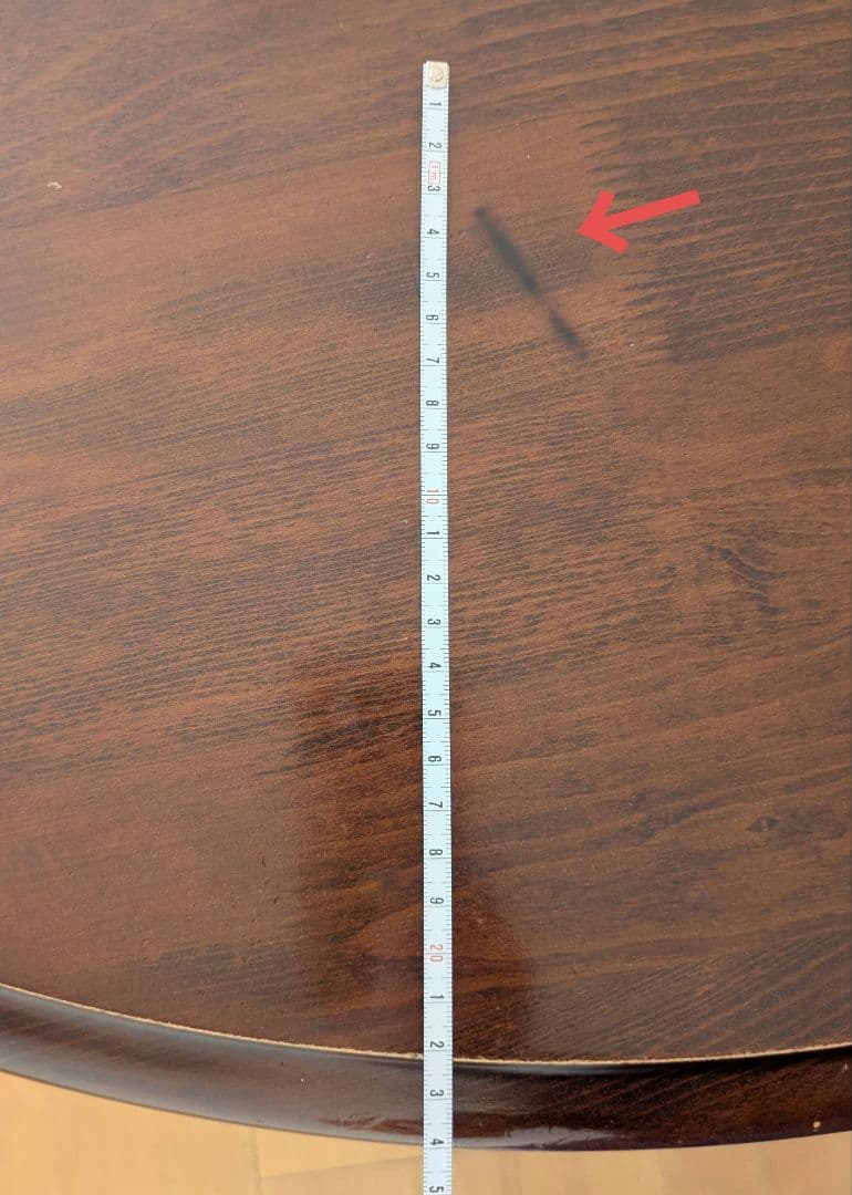 柏木工 ラウンドテーブル ヴィンテージ品 送料込・匿名配送