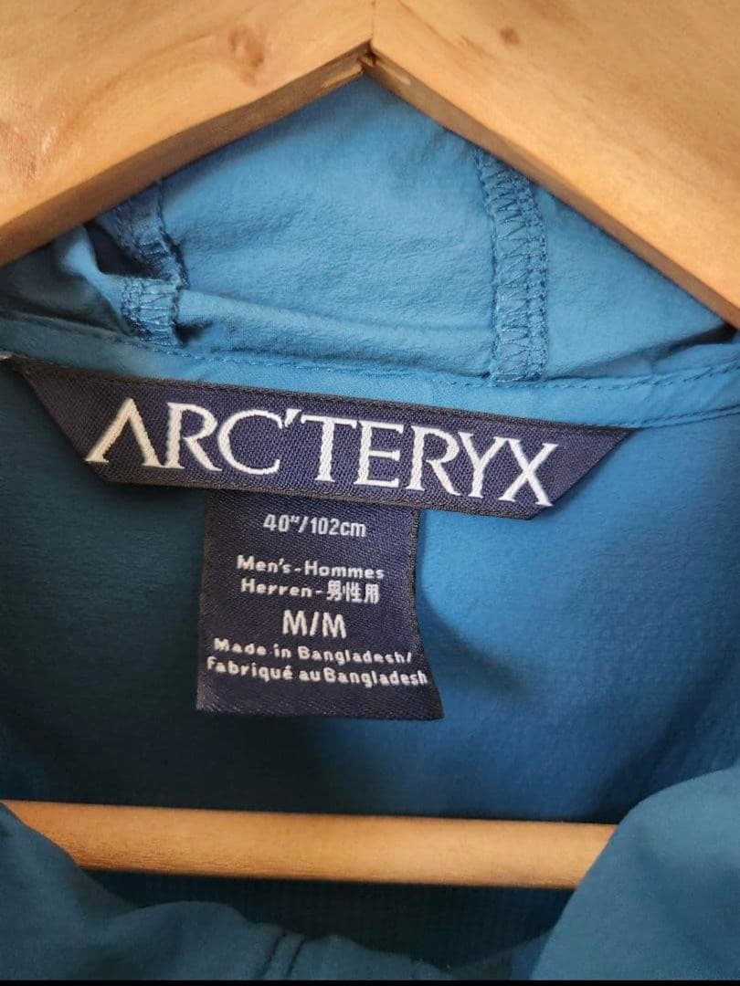 アークテリクス　スコーミッシュフーディ　ブルー　M