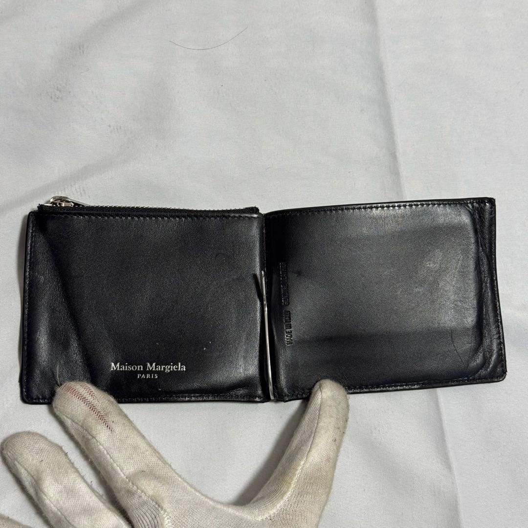 じぇじぇじぇ様　メゾンマルジェラ　マネークリップ　4つタグ　2つ折り財布