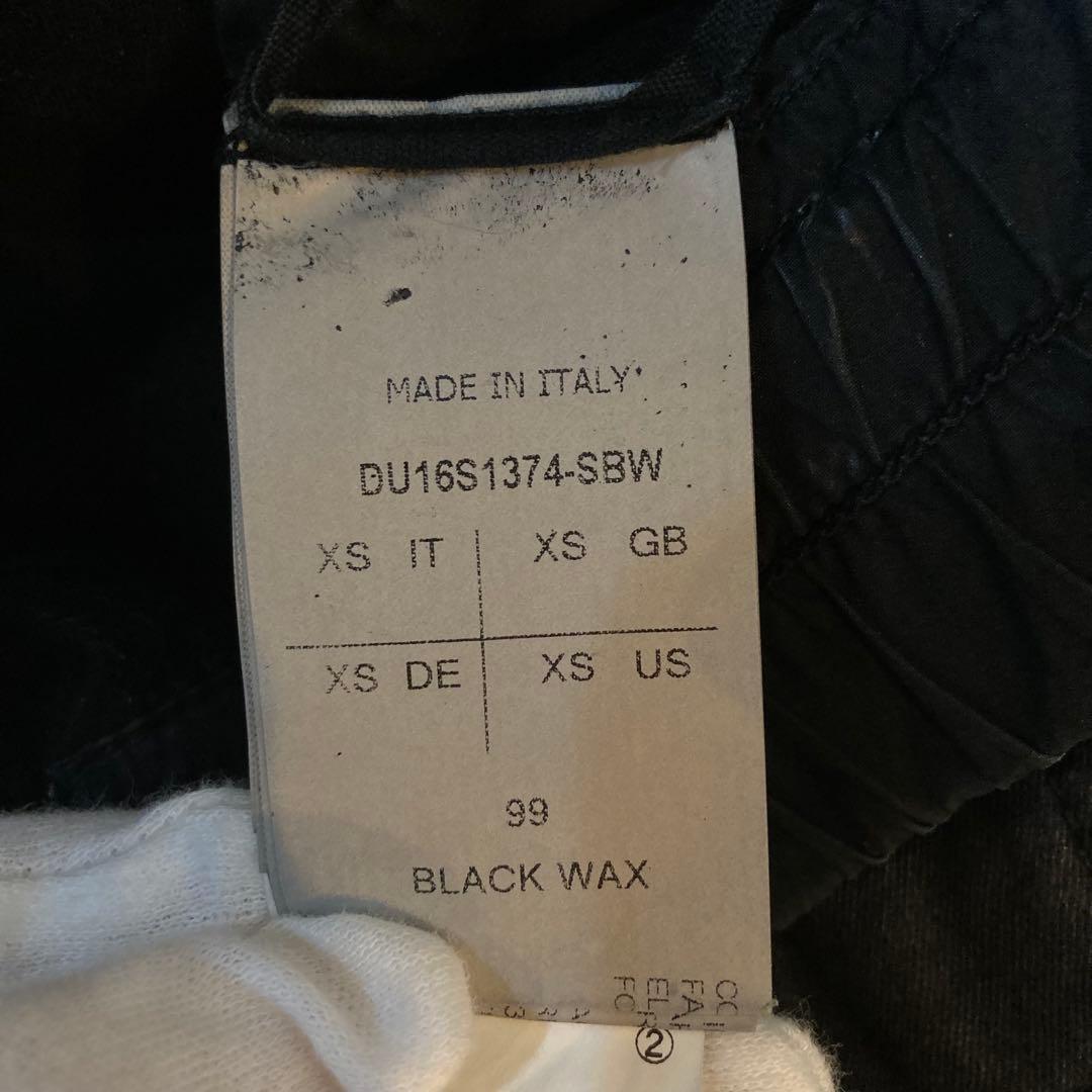 ゆ*)様 rick owens 2016SS ドローストリングパンツ【T2133