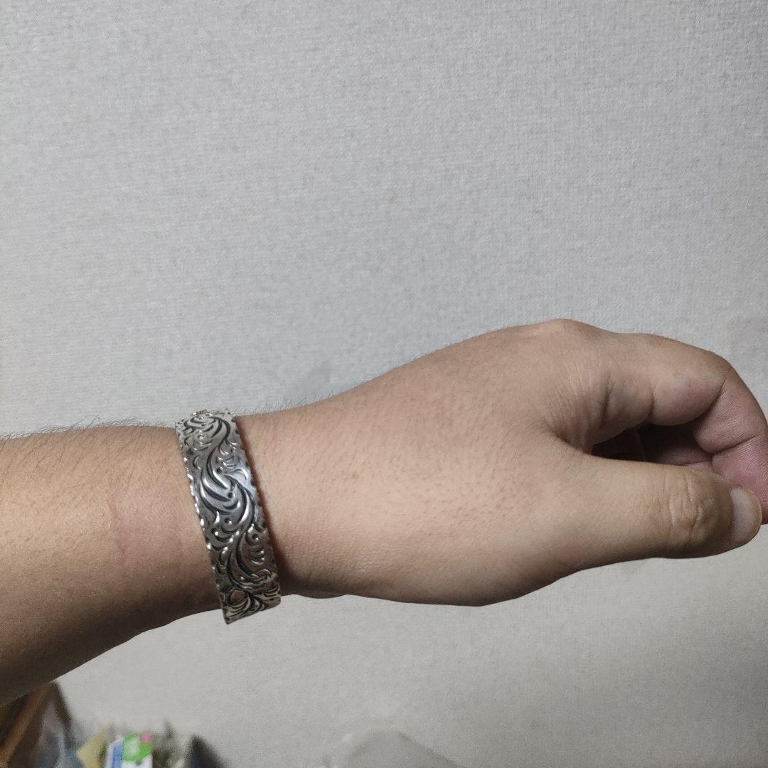 B.P.C シルバー925 K18 ハワイアンジュエリー バングル