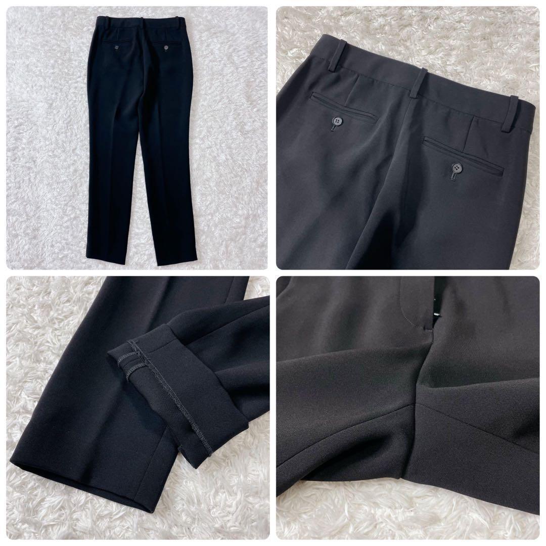 美品✨ セオリー ノーカラー ストレッチ スーツ セット パンツ 近年モデル