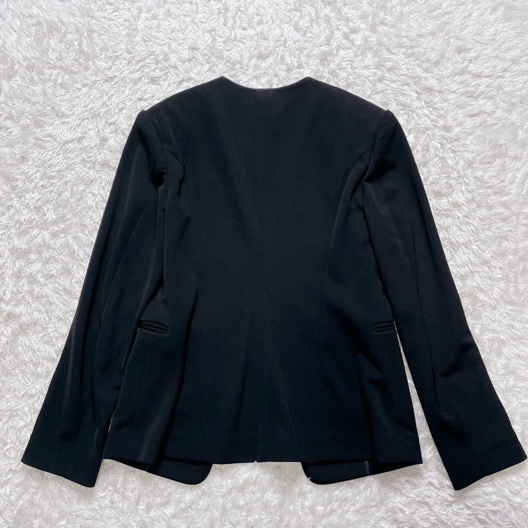美品✨ セオリー ノーカラー ストレッチ スーツ セット パンツ 近年モデル