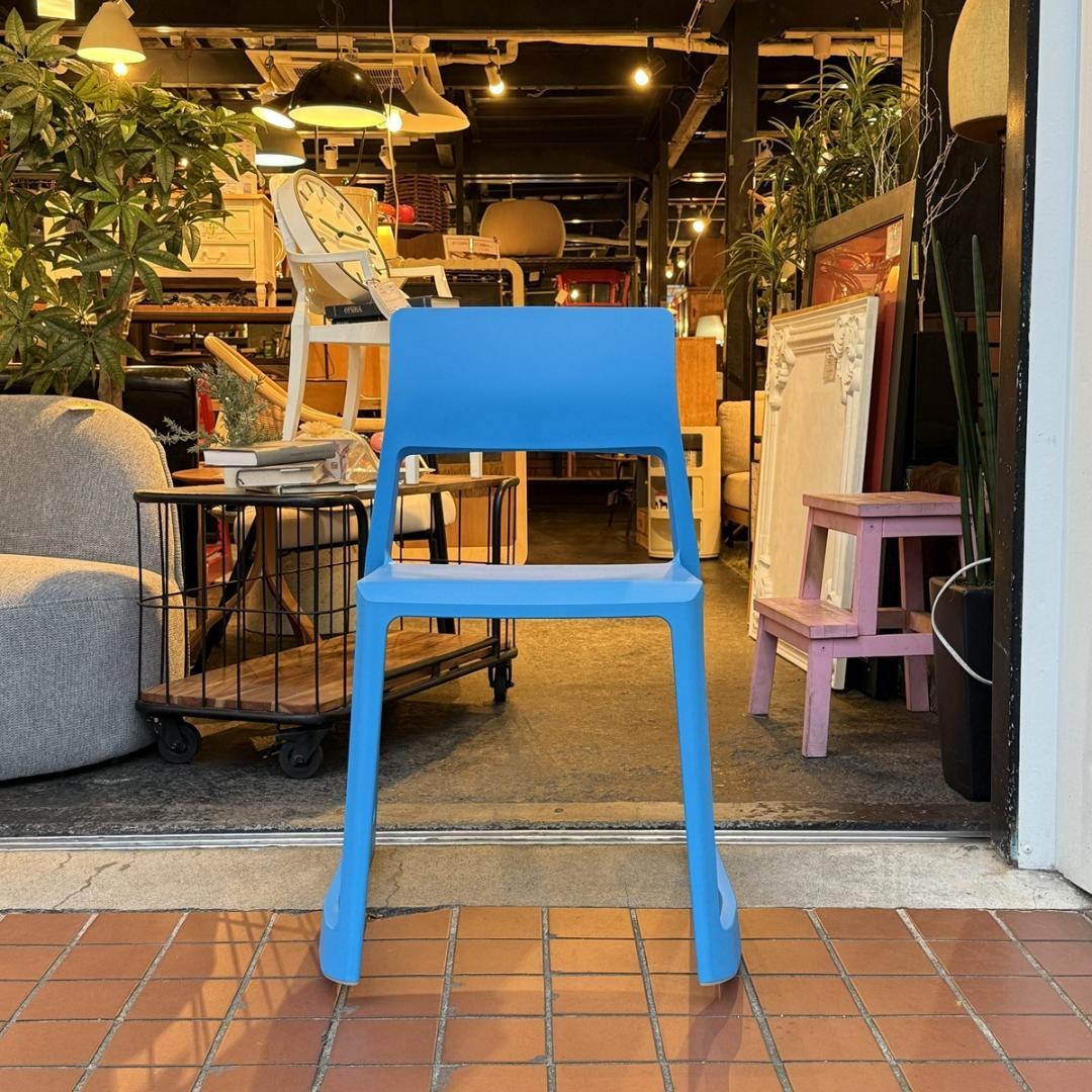 vitra ヴィトラ ティプトン スタッキングチェア デザイナーズチェア ブルー
