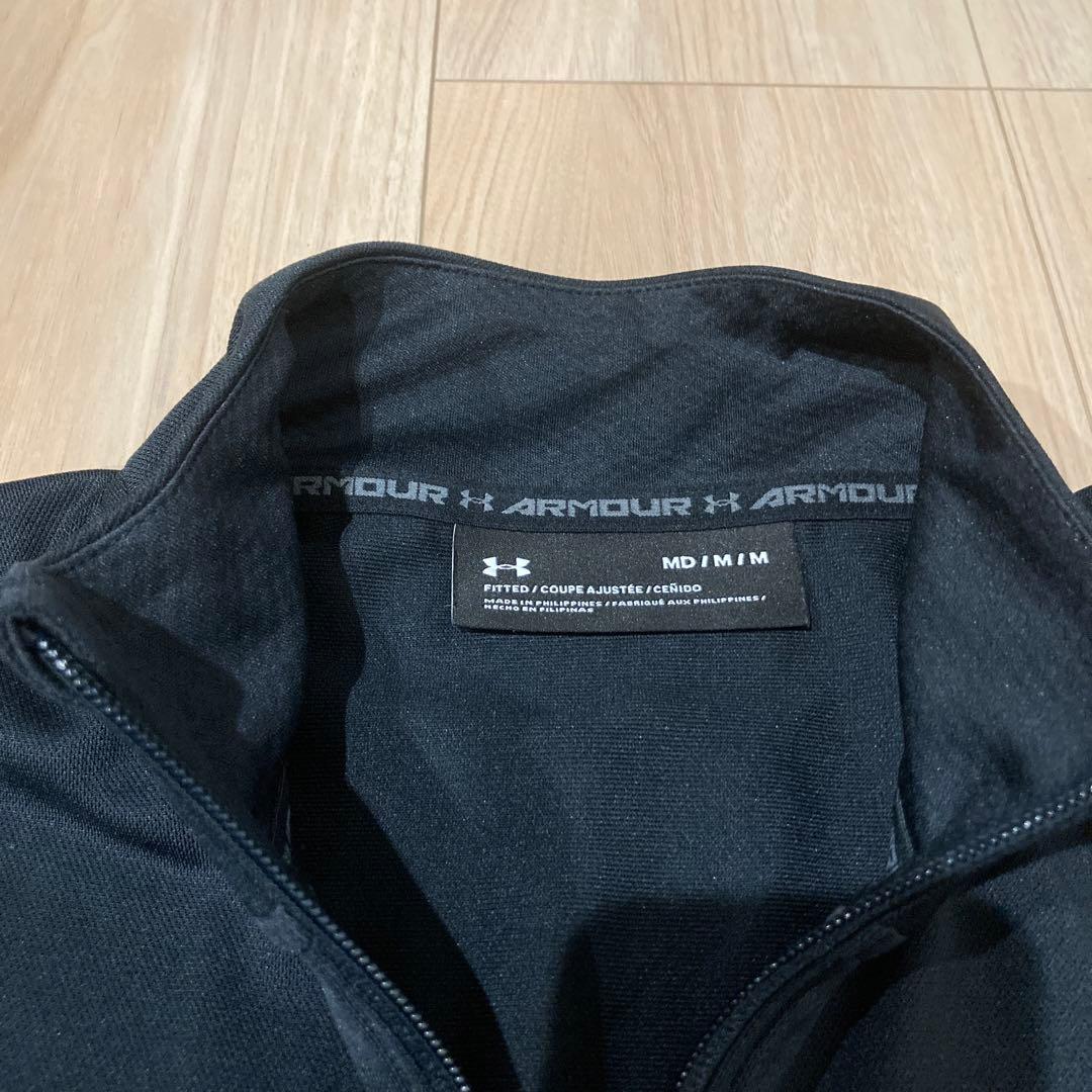 アンダーアーマー　ジャージ　上下　セットアップ　ブラック