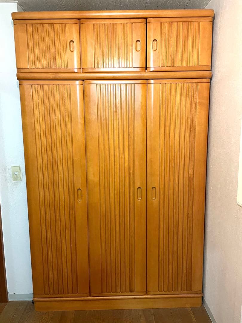 木製の収納/昭和レトロ