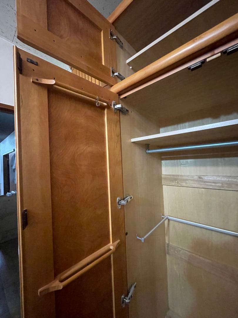 木製の収納/昭和レトロ