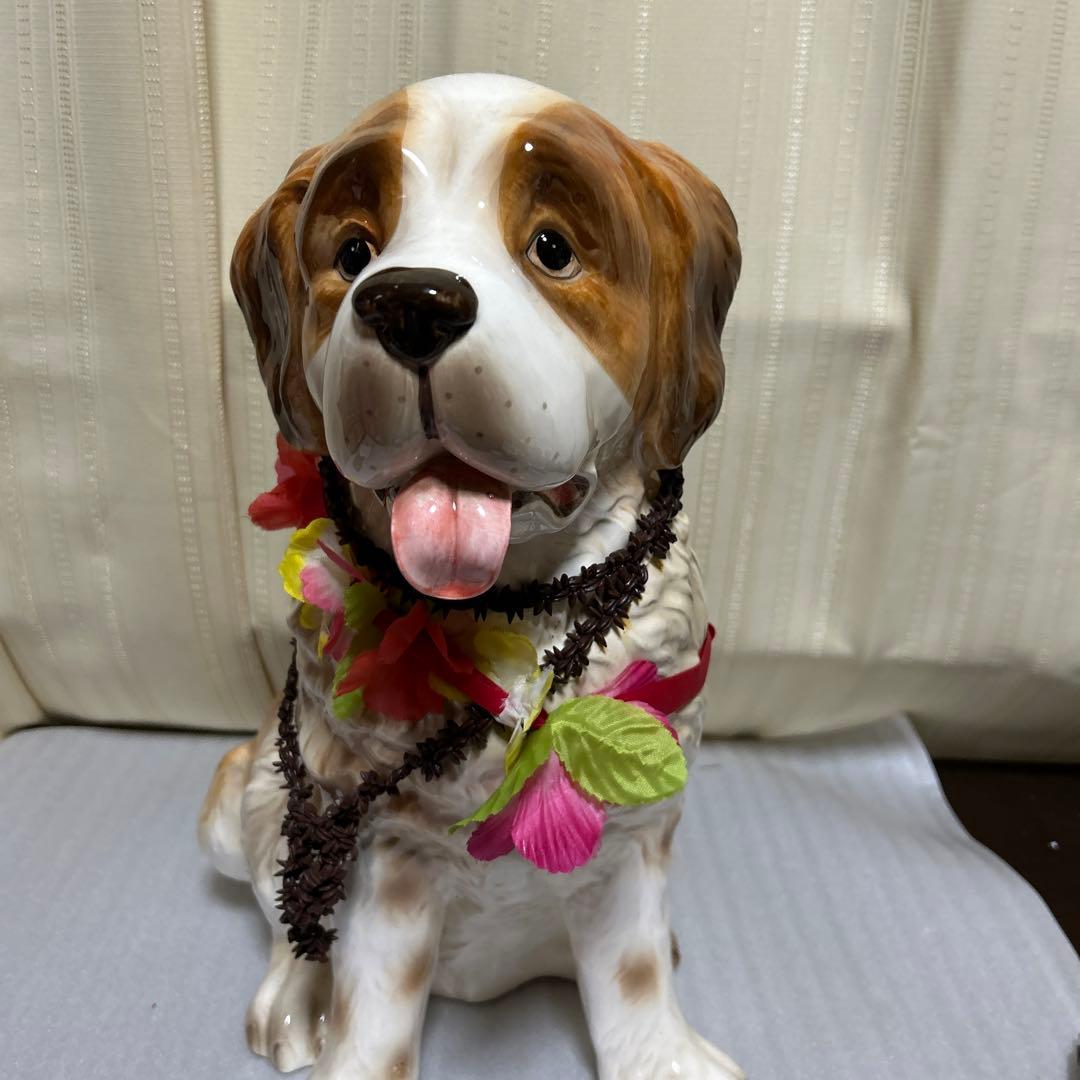 ワンチャン置物