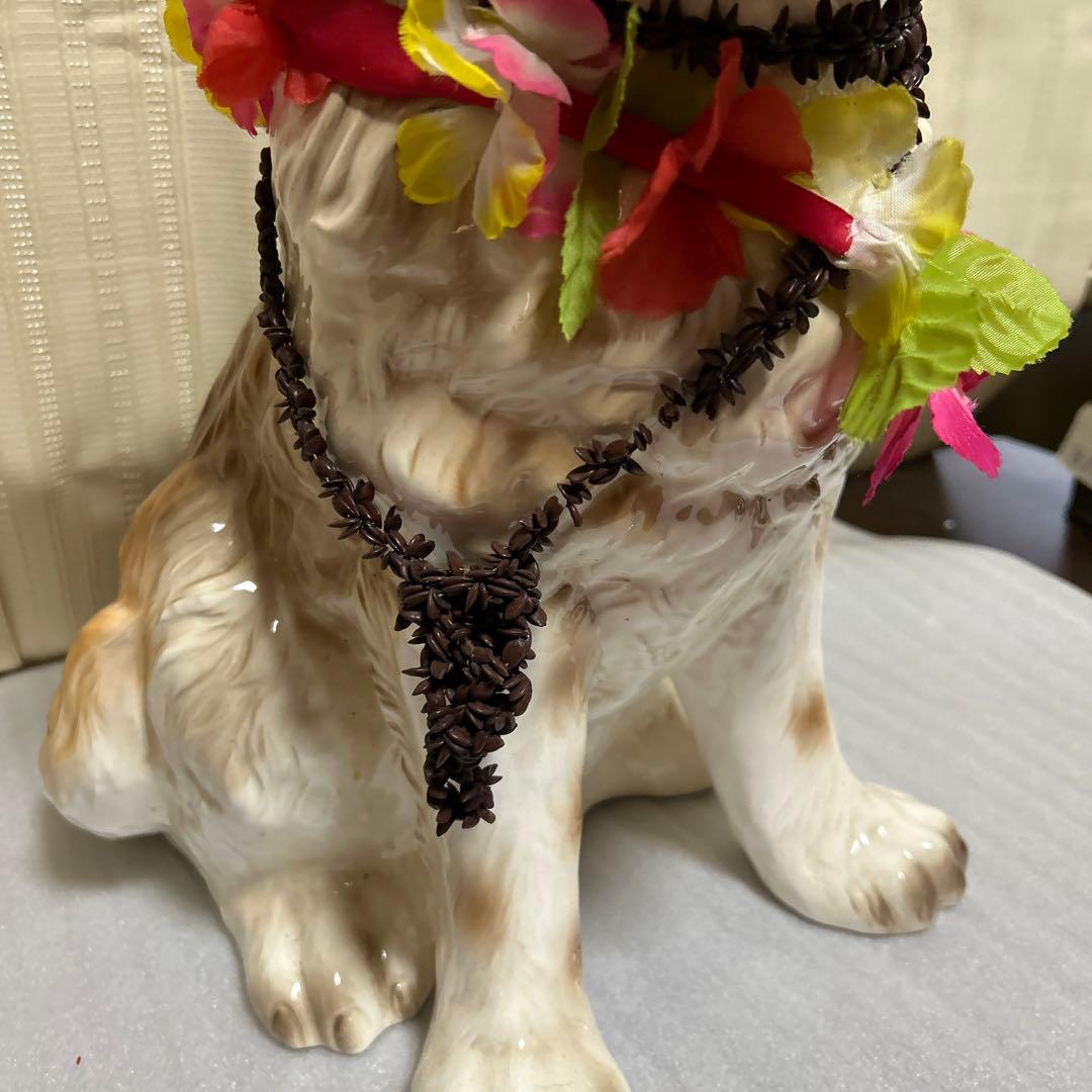 ワンチャン置物