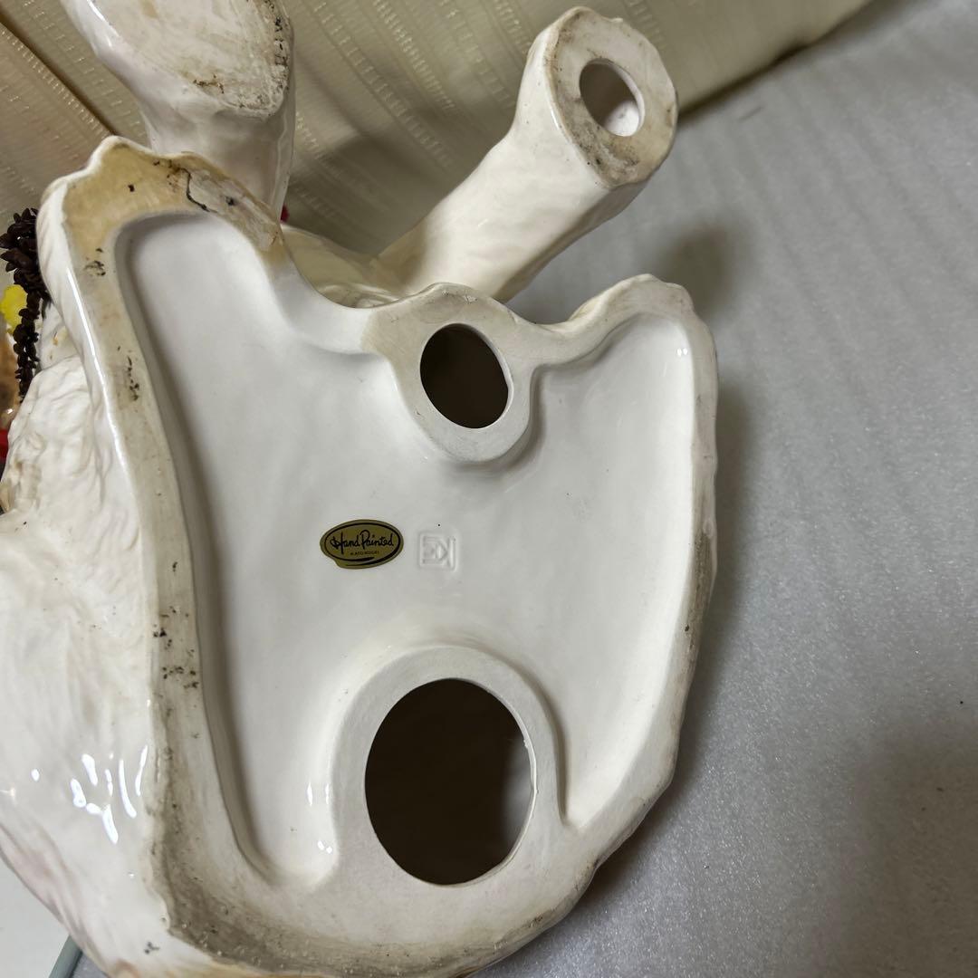 ワンチャン置物