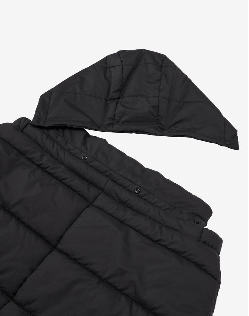 【美品】ノースフェイス　ベビー　シェルブランケット　ブラック