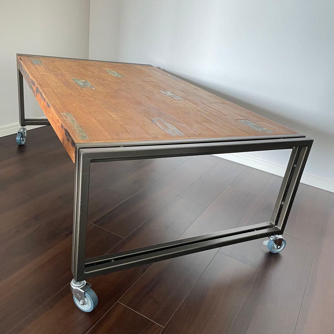 d-Bodhi（ディーボディ） ストッパー機能付きキャスター仕様センターテーブル