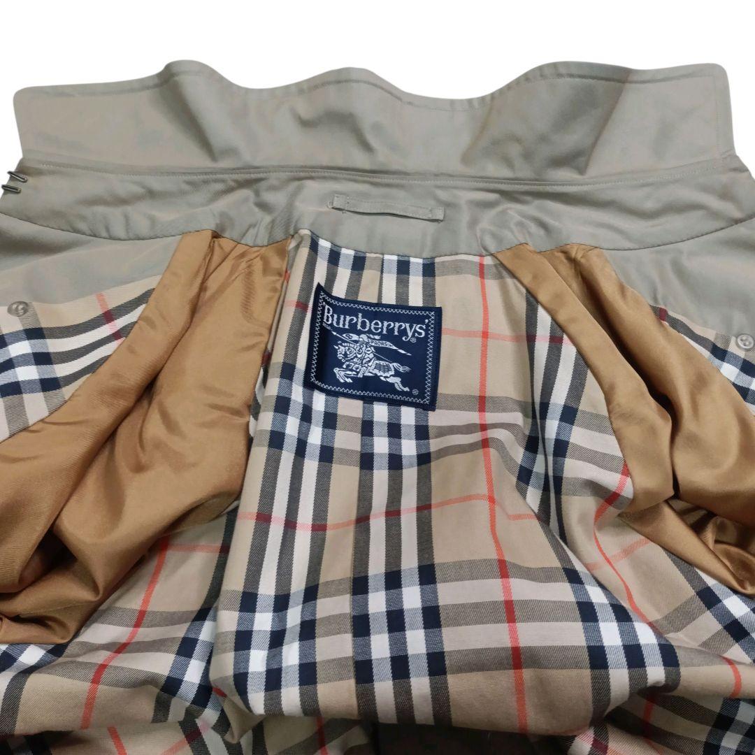 ✨BURBERRY 英国製 ノバチェック ダブル ベルト付 トレンチコート M