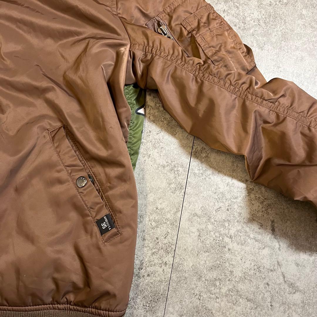 最終‼️限定✨ AVIREX 35周年記念 MA-1 リバーシブル L フライト