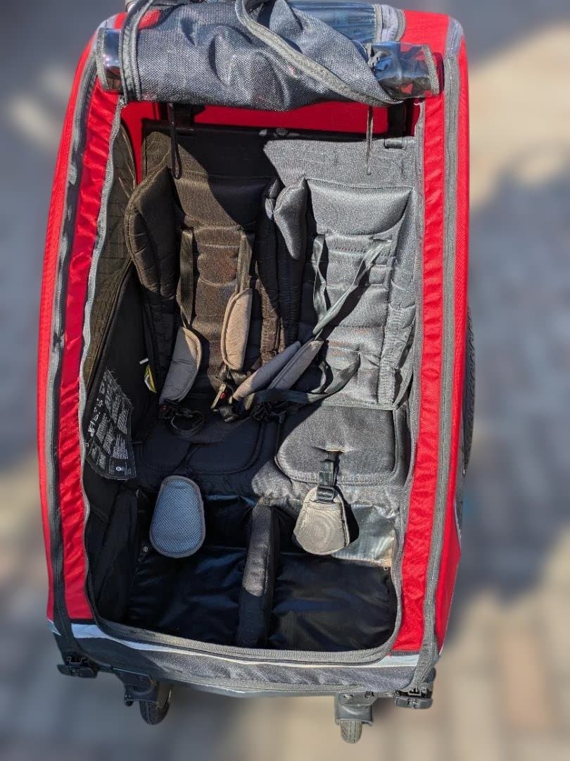 ＜多摩地区での受渡しのみ＞赤色 チャイルドトレーラー