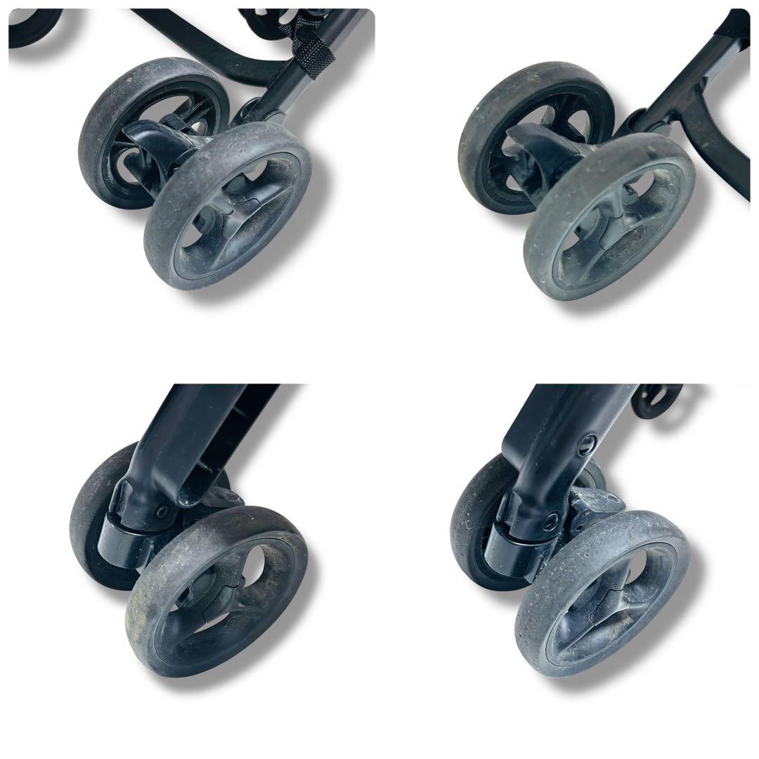 【極美品】Aprica カルーンエアーAB グリーン 軽量 両対面