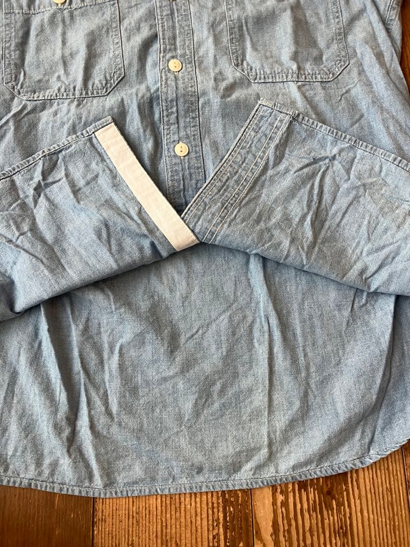 MountainResearch 長袖シャンブレーシャツ M マウンテンリサーチ