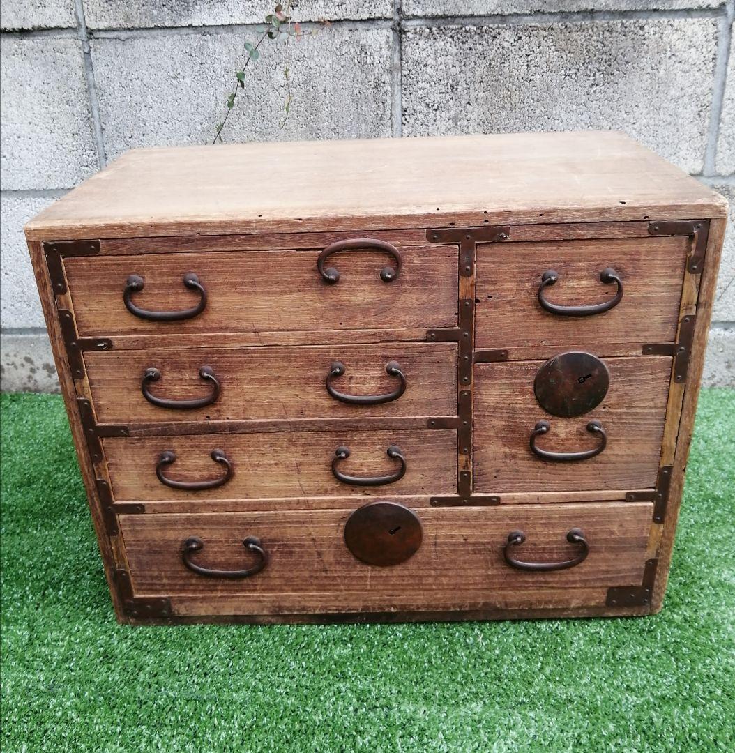 時代箪笥　ミニ箪笥　タンス　引き出し　桐箪笥　和箪笥　ミニ引き出し　匿名配送