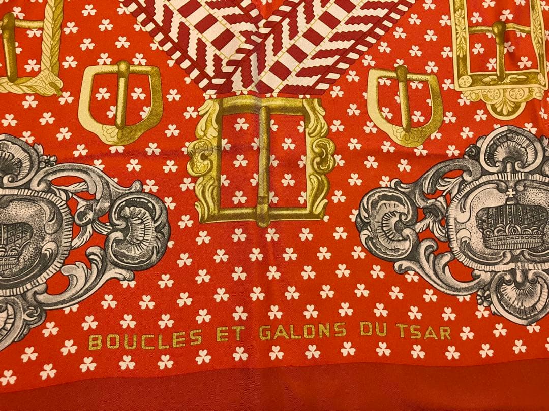 新品未使用 エルメス　スカーフ　カレ ウォッシュ 90