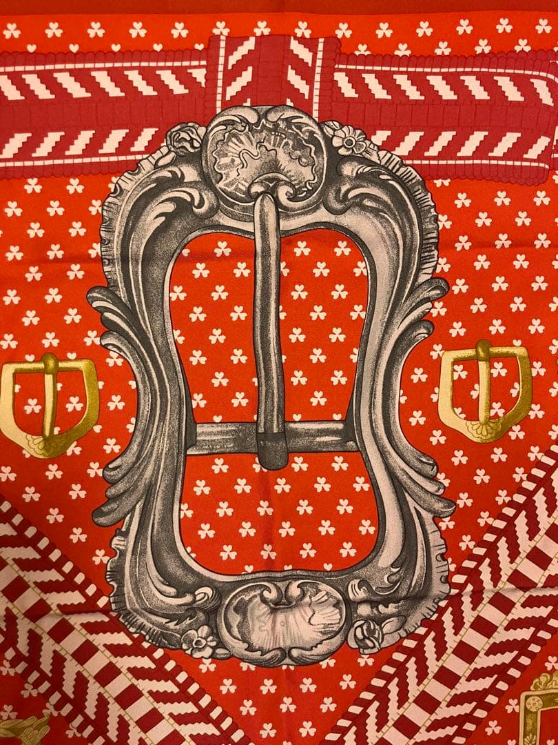 新品未使用 エルメス　スカーフ　カレ ウォッシュ 90