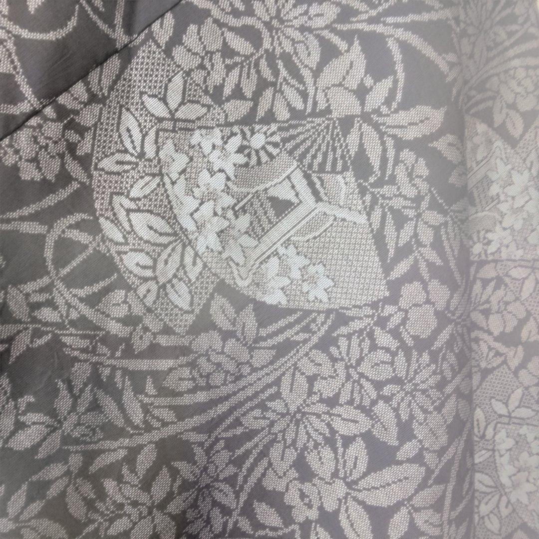 swan様御確認用　 大島紬解き生地からバイアス仕立てロングフレアーワンピースＭ