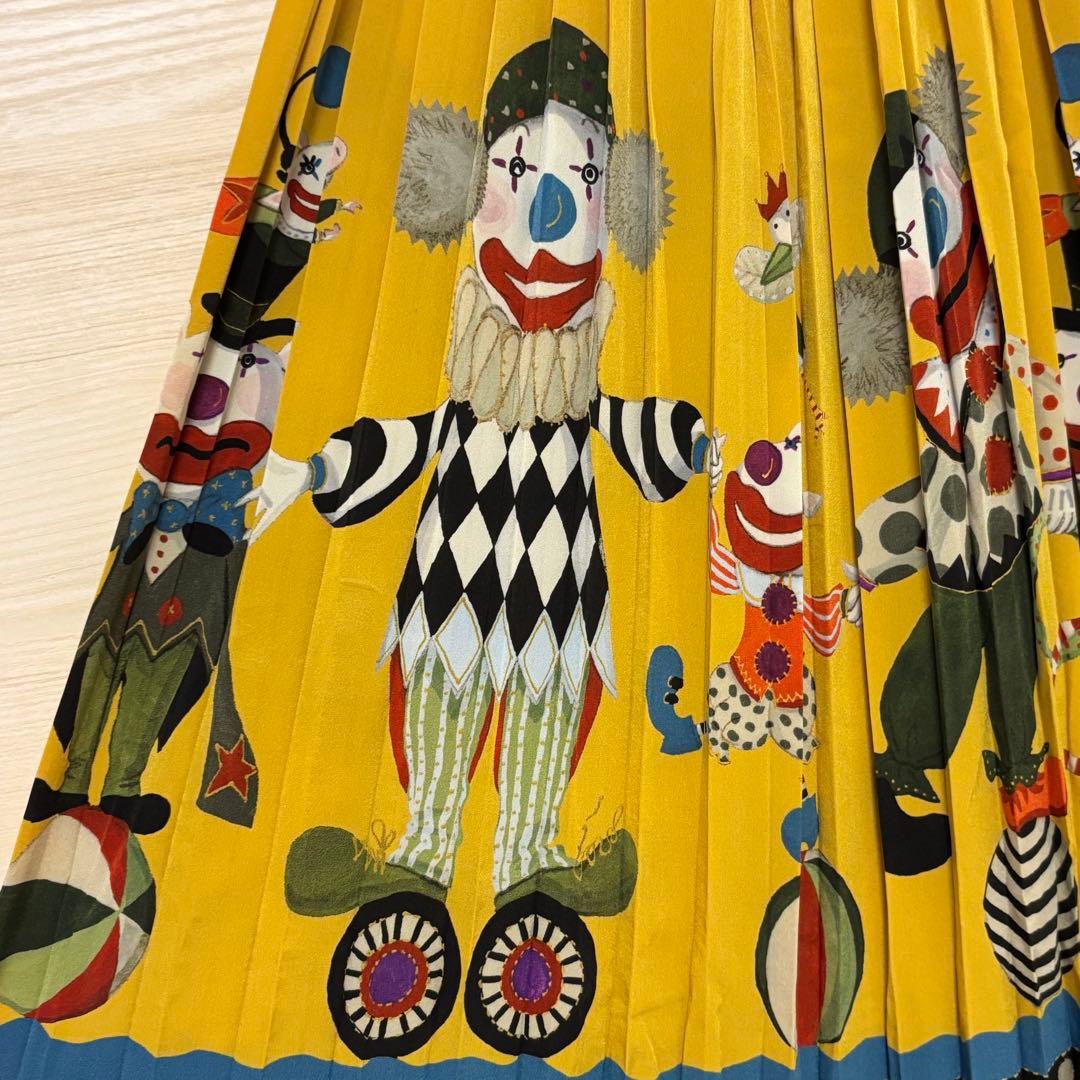 【美品】OLLEBOREBLA アルベロベロ　プリーツスカート　ピエロ