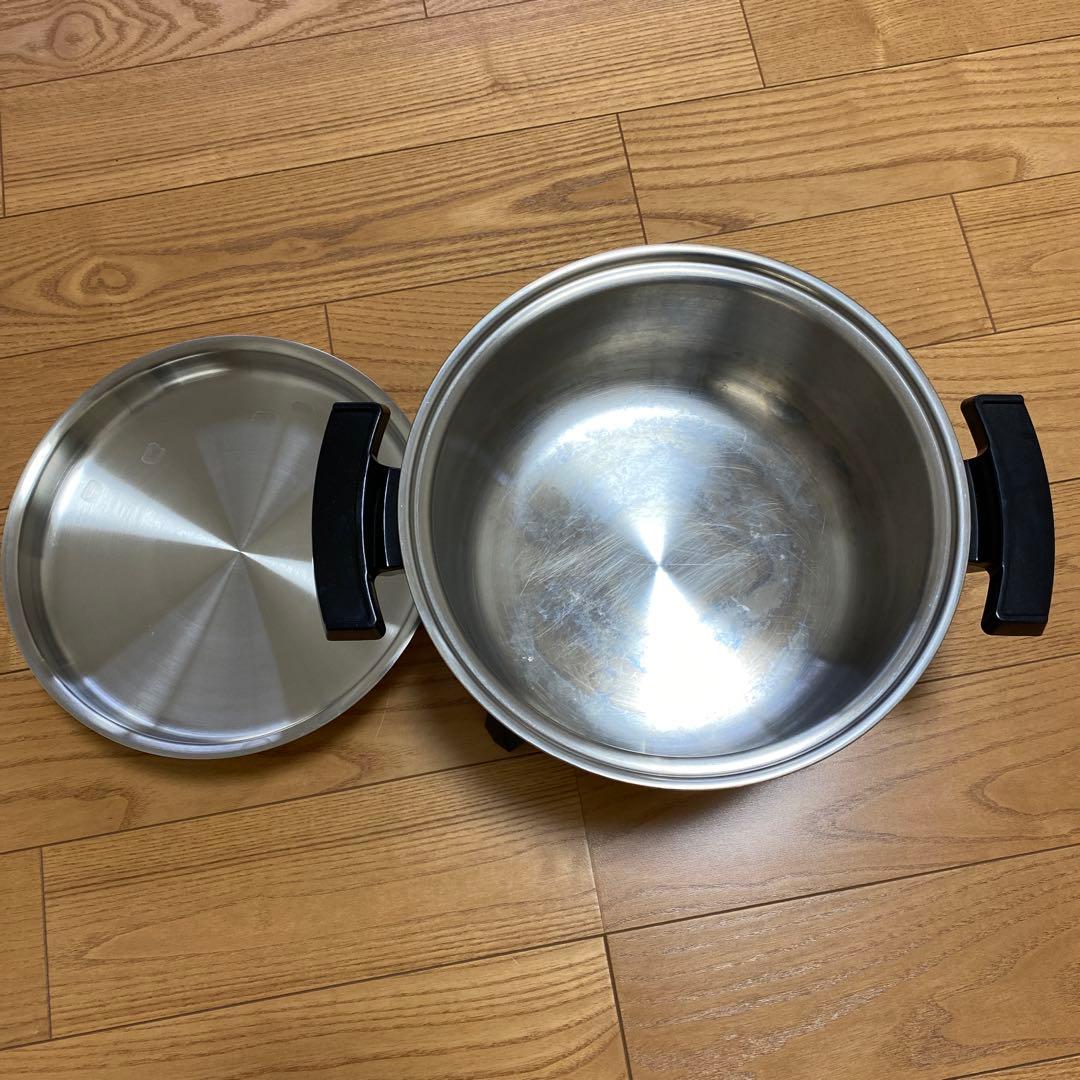 【新品未使用】ロイヤルクイーン 5コートエレスキー　電気鍋