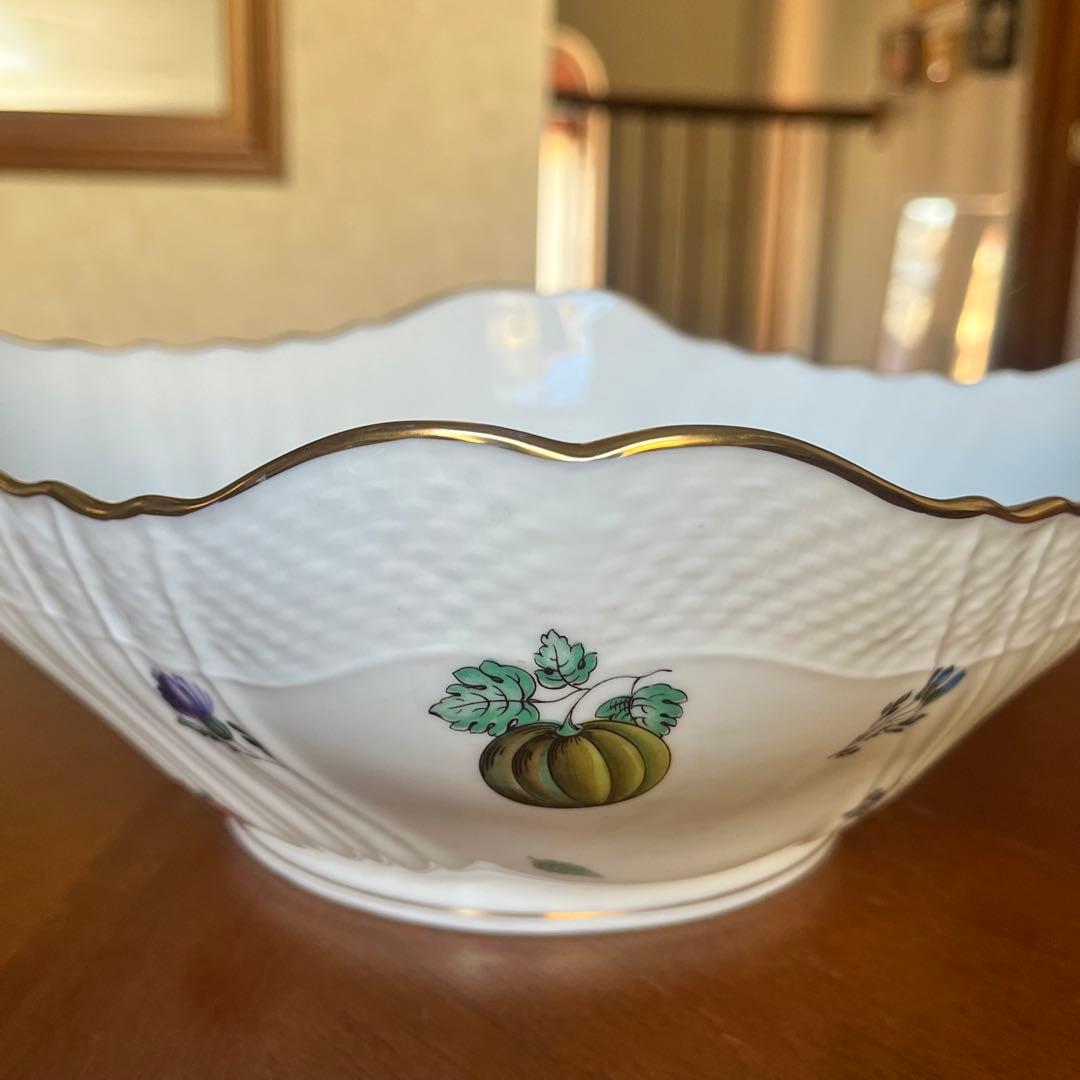 【希少品】リチャードジノリ★ベッキオペルージャ★豪華なスクエアボウル