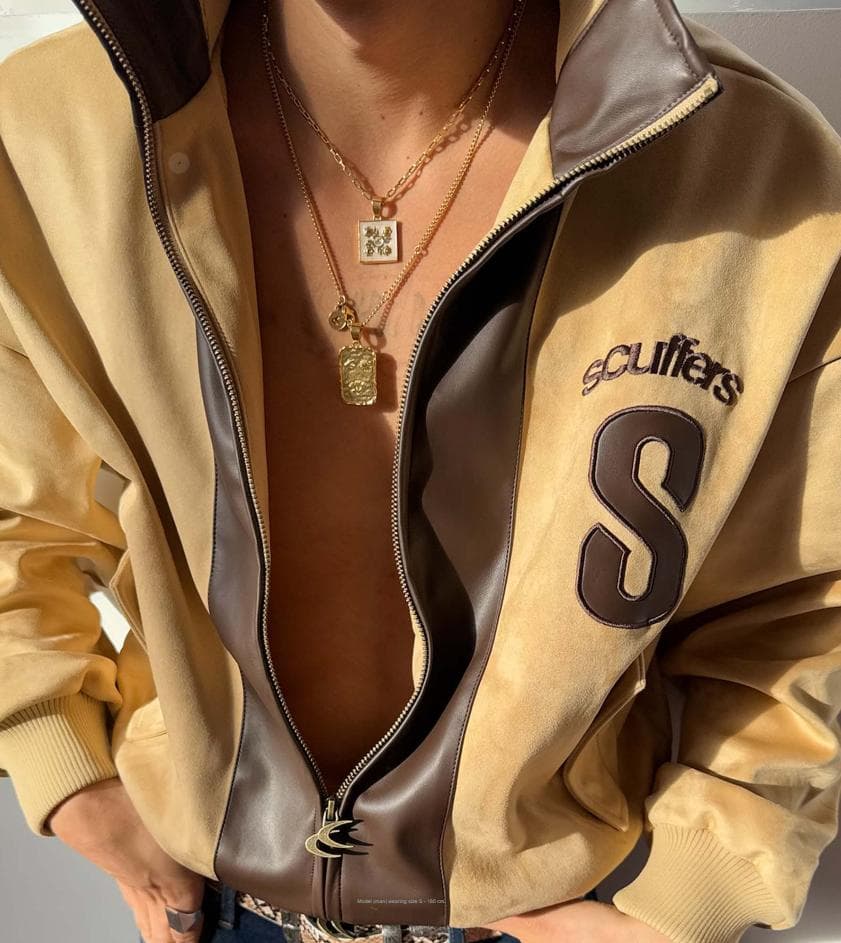 新品 scuffers スカッファー スエード風　ジャケット Sサイズ