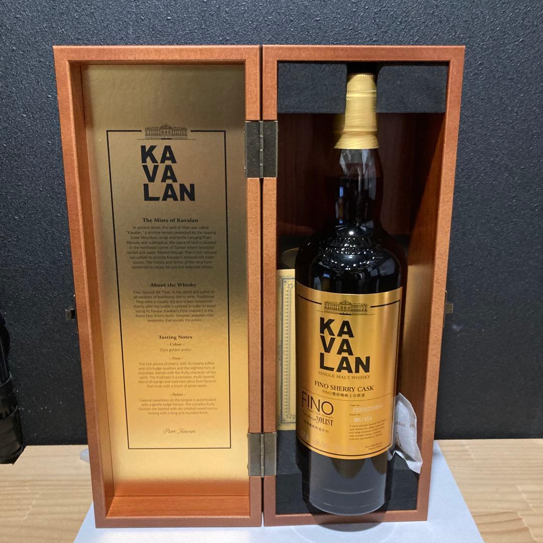 【新品750mlカバランソリストフィノシェリーカスク【ウィスキー】
